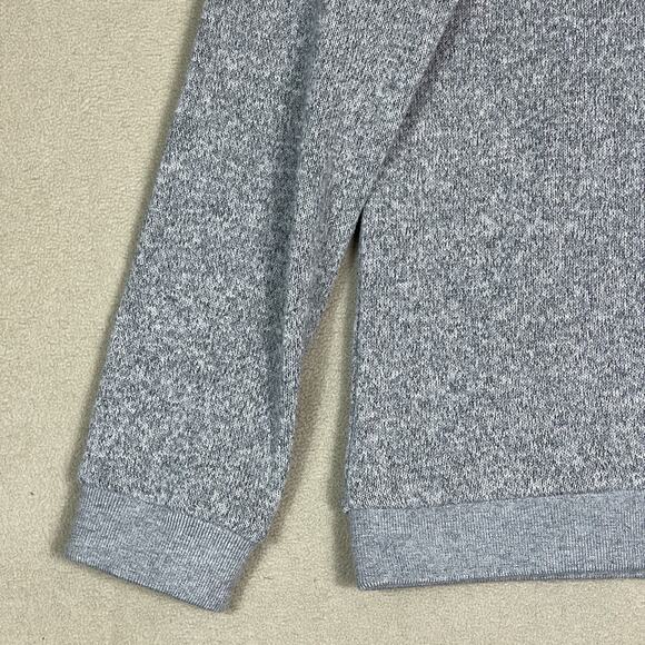 Picture Sweater‎ Mens M Gray Organic Tofu Knit Durable Pill Resistant Crew Neck - Picture 9 of 12